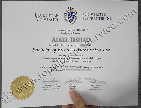 Laurentian University diploma, Laurentian University degree