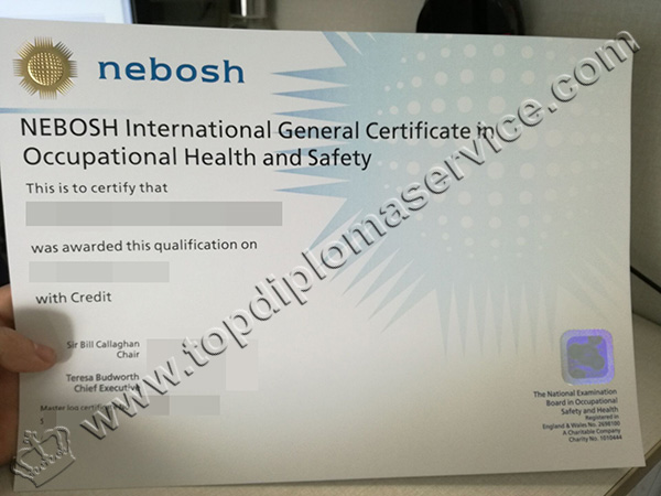 NEBOSH certificate, NEBOSH IGC 
