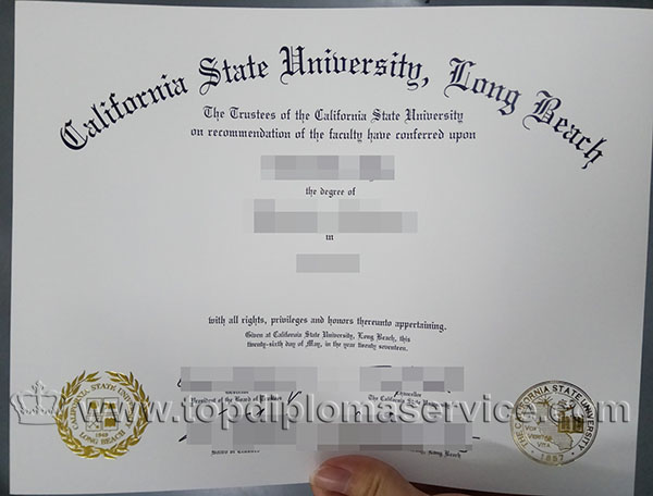 CSULB diploma, CSULB degree