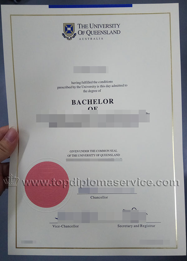 University of Queensland diploma, University of Queensland degree