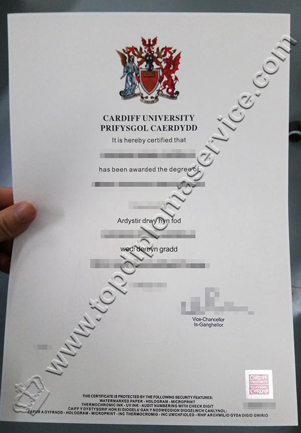 Cardiff University diploma, Cardiff University degree
