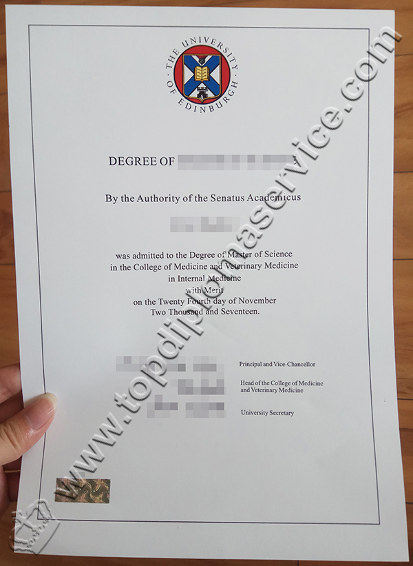 University of Edinburgh diploma, University of Edinburgh degree