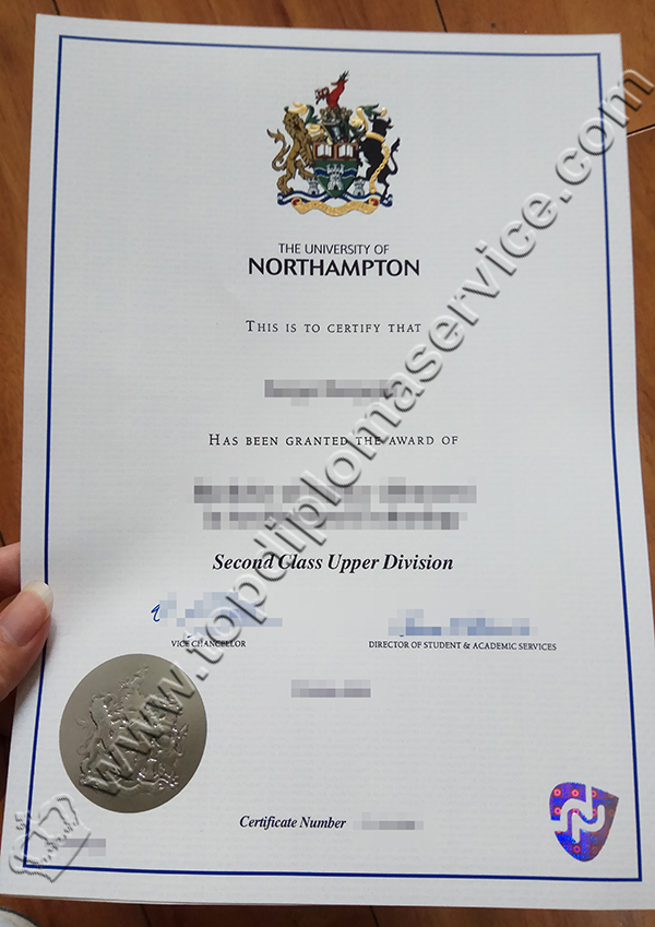 University of Northampton degree, University of Northampton diploma
