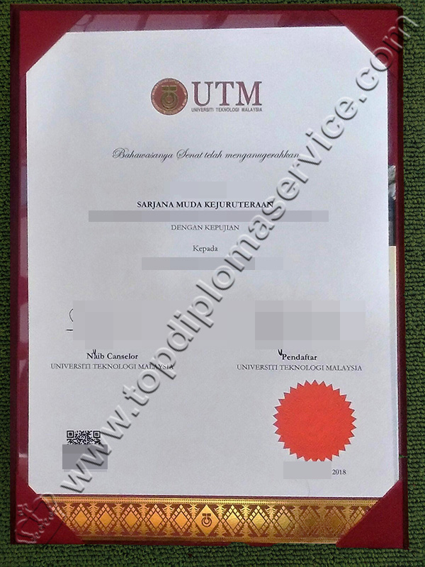 UTM Degree 2018, UTM degree certificate, UTM diploma