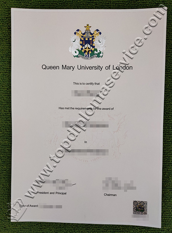 QMUL degree, QMUL diploma, Queen Mary University of London degree, fake degree UK