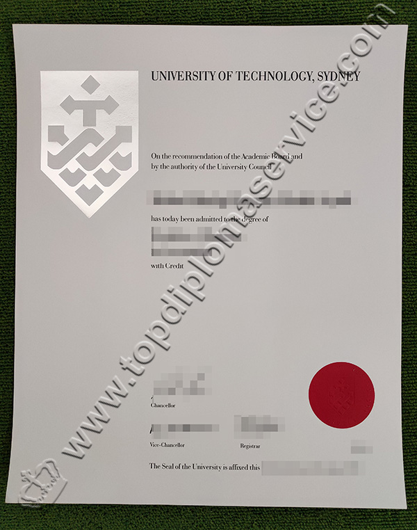 University of Technology Sydney degree, UTS degree, UTS diploma