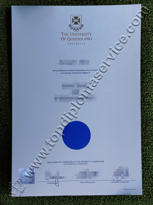 University of Queensland degree, University of Queensland diploma 2018, UQ degree, UQ diploma
