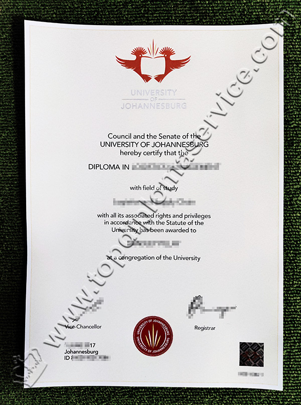 University of Johannesburg diploma, University of Johannesburg degree, buy fake diploma South Africa