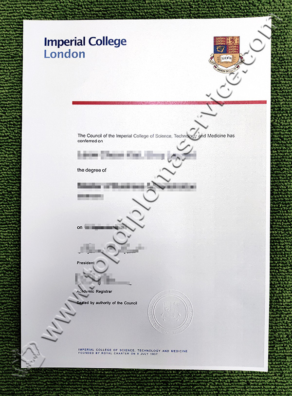 Imperial College London degree, Imperial College London diploma, fake degree UK