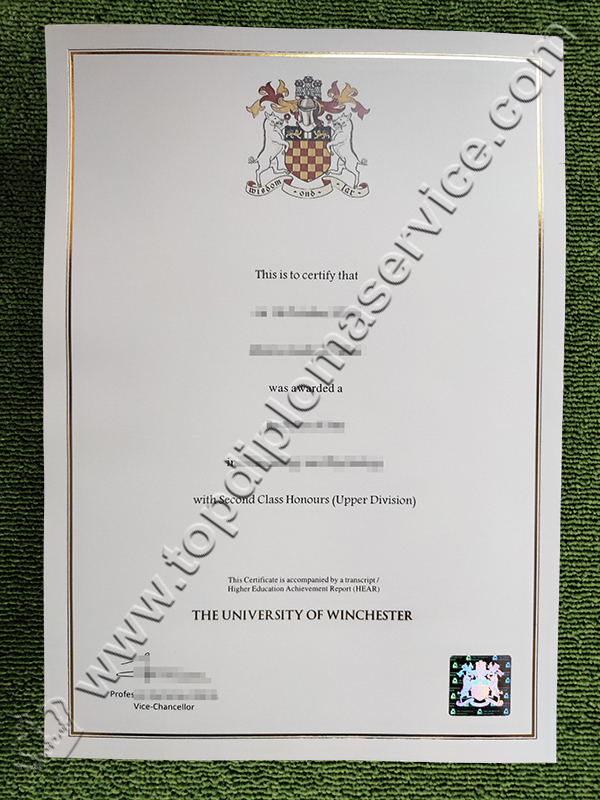 University of Winchester degree, University of Winchester diploma, fake degree UK, 