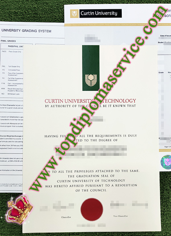 Curtin University of Technology degree, Curtin University degree, Curtin University transcript, 