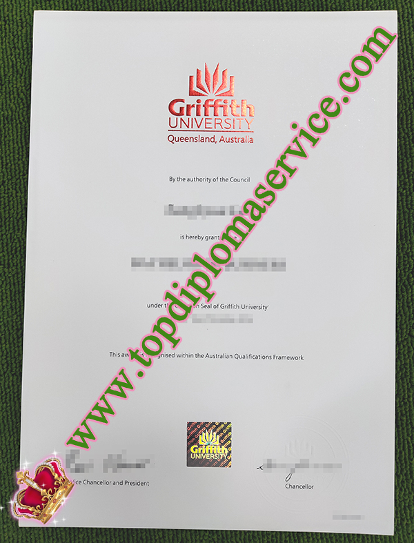 Griffith University diploma, Griffith University degree,