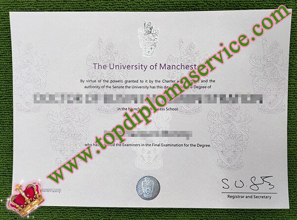University of Manchester degree, University of Manchester diploma, University of Manchester certificate,
