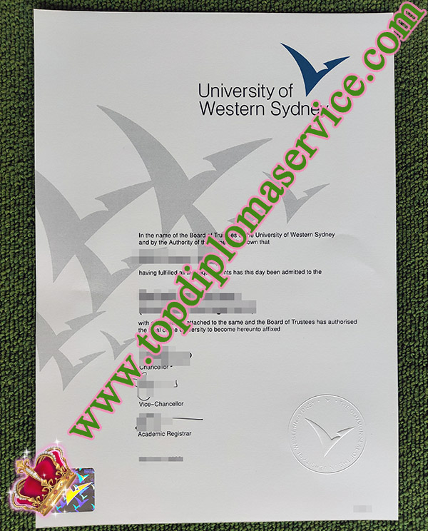 Western Sydney University degree, University of Western Sydney diploma, fake UWS degree,