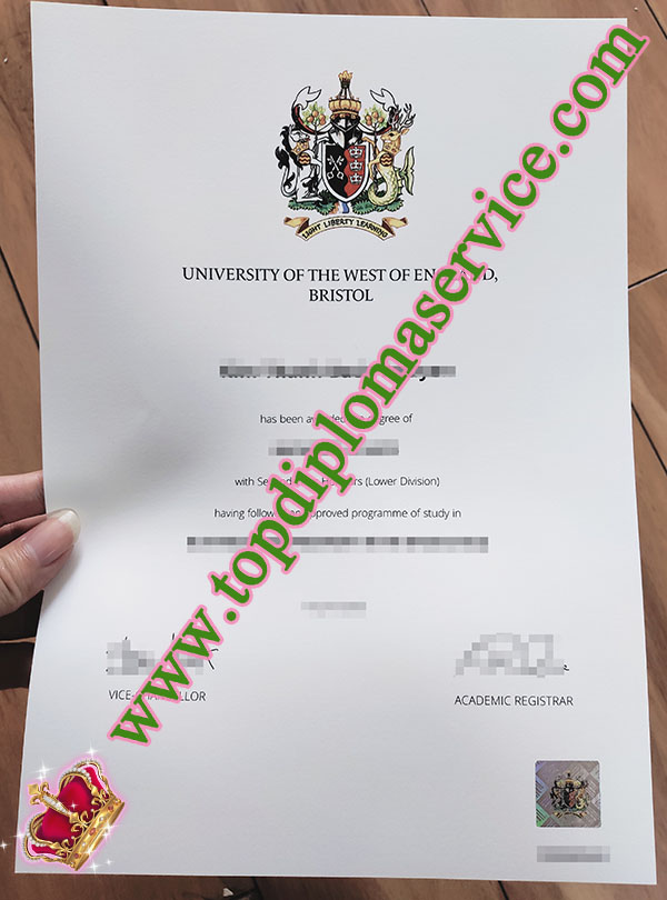 UWE Bristol degree, UWE Bristol diploma, University of the West England Britol degree,