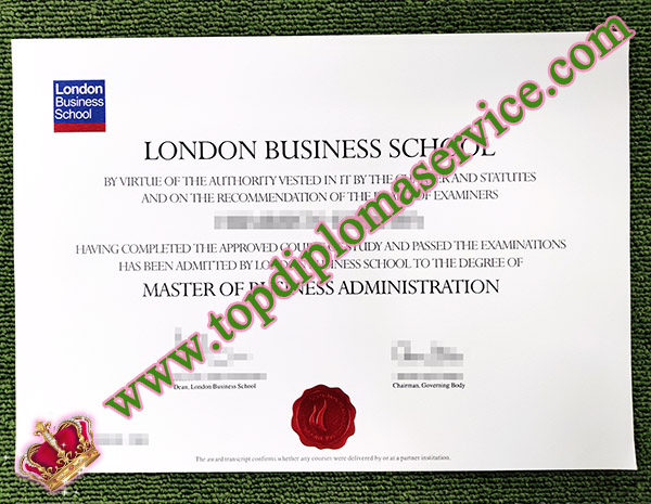 London Business School diploma, London Business School degree, fake LBS diploma,