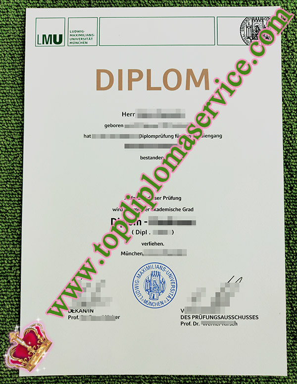 LMU München diplom, Ludwig-Maximilians-Universitat diploma, fake LMU diploma,