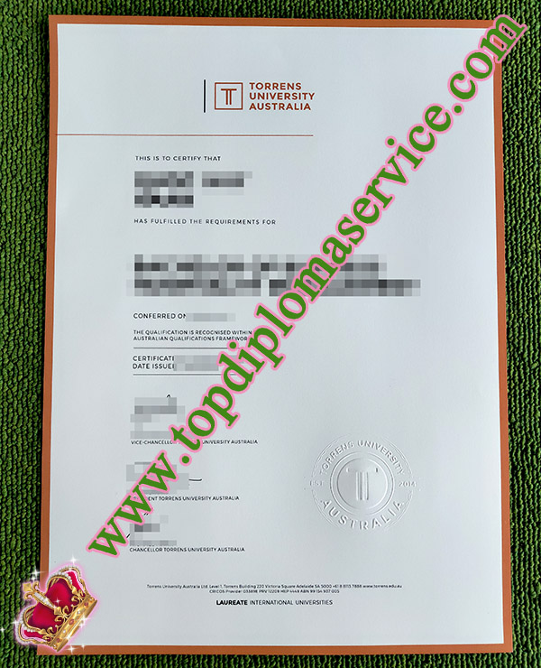 Torrens University Australia diploma, Torrens University Australia degree, fake Torrens University Australia certificate,