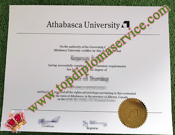 fake Athabasca University degree, replica Athabasca University diploma, phony Athabasca University certificate,