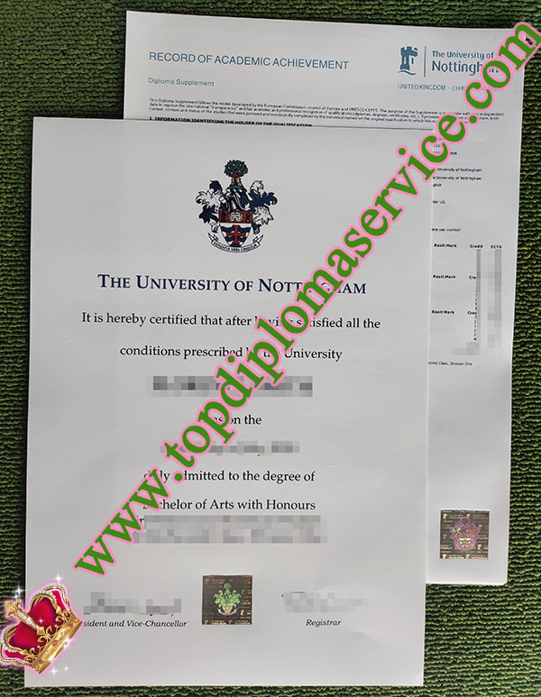 University of Nottingham degree, fake University of Nottingham transcript, University of Nottingham certificate,