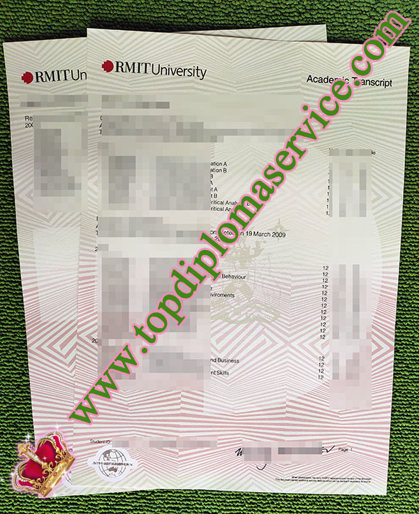 fake RMIT transcript, RMIT University transcript, RMIT University diploma,