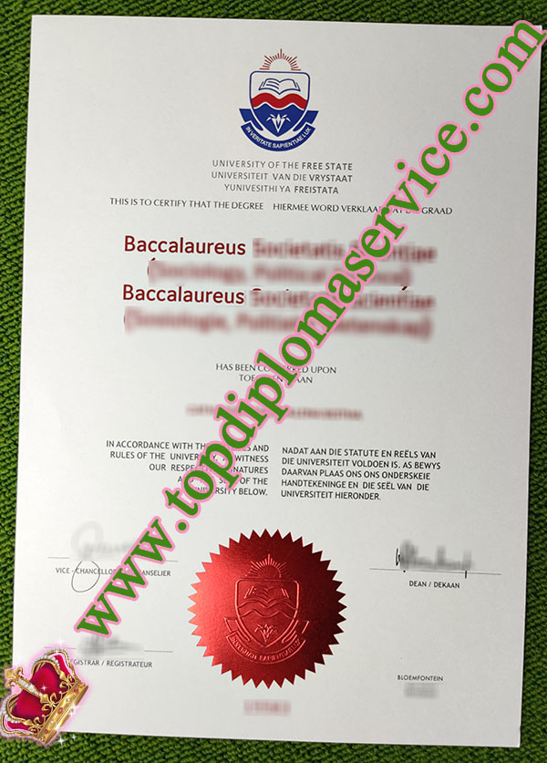University of the Free State degree, fake University of the Free State certificate, UFS diploma,