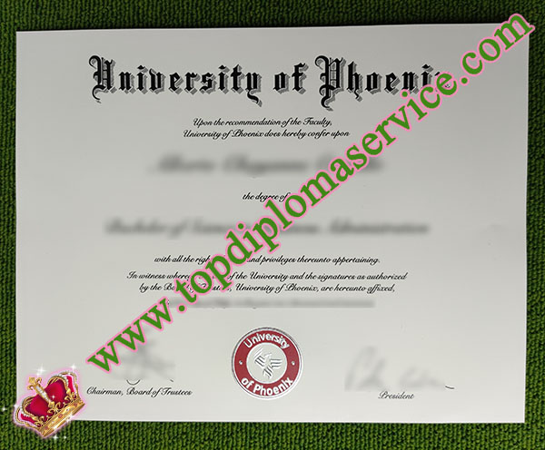University of Phoenix diploma, University of Phoenix degree, fake University of Phoenix certificate,