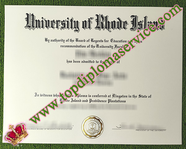 University of Rhode Island degree, University of Rhode Island diploma, University of Rhode Island certificate,