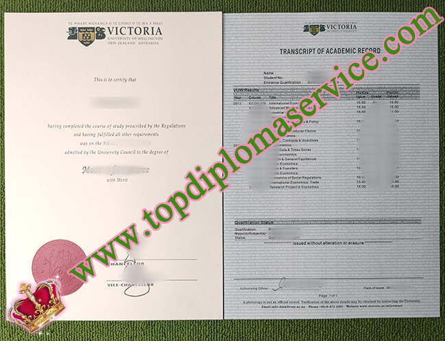 Victoria University of Wellington degree, Victoria University of Wellington diploma, Victoria University of Wellington transcript, 惠灵顿维多利亚大学毕业证