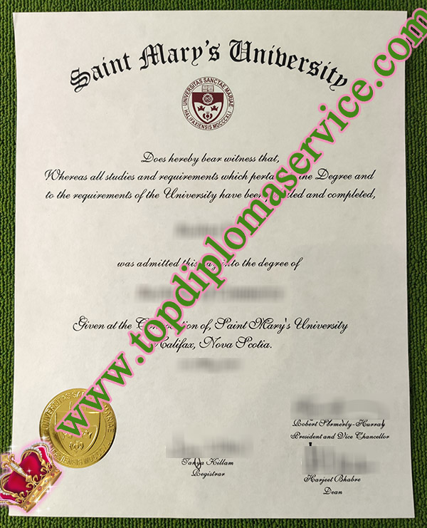 Saint Mary’s University diploma, Saint Mary’s University degree, fake SMU diploma, 圣玛丽大学证书