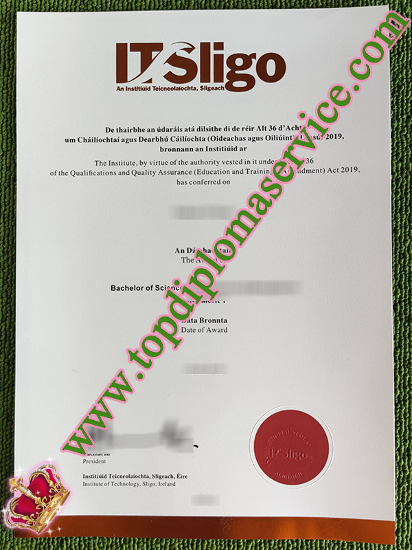 IT Sligo degree, Institute of Technology Sligo certificate, fake IT Sligo diploma, 斯莱戈理工学院证书,
