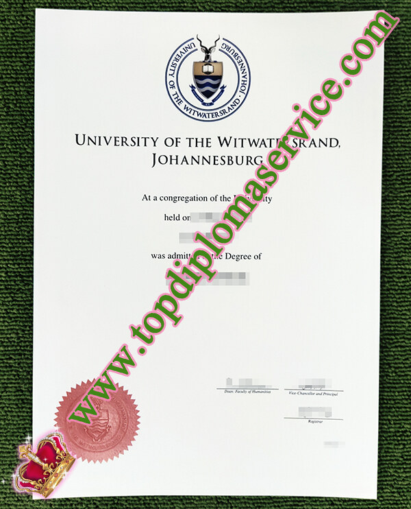 University of the Witwatersrand diploma, University of the Witwatersrand degree, University of the Witwatersrand certificate,