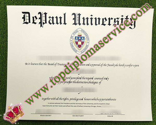 DePaul University diploma, buy DePaul University certificate, DePaul University degree,