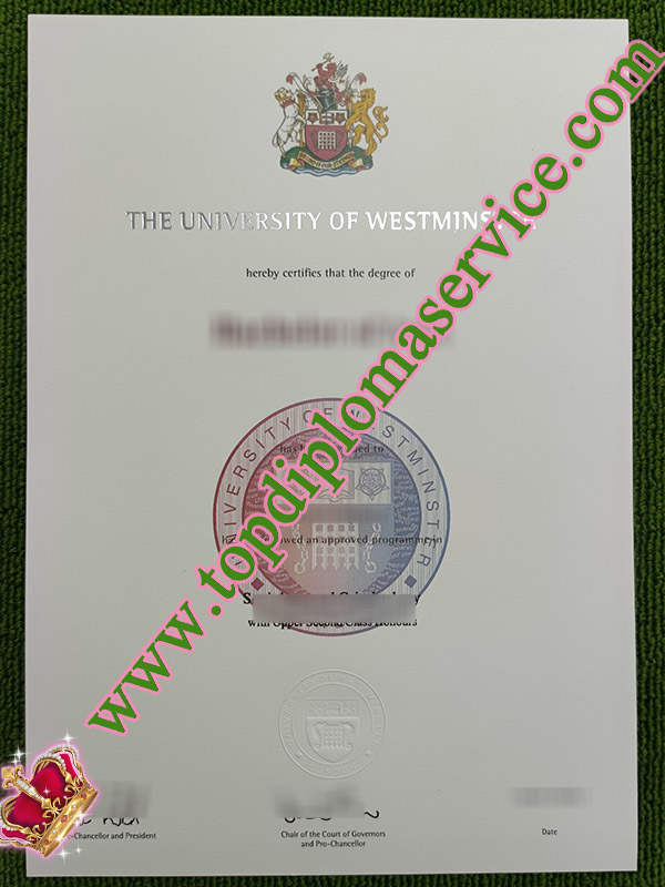University of Westminster diploma, University of Westminster degree, fake University of Westminster certificate,