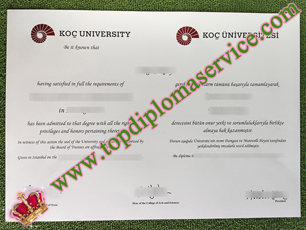 Koç University degree, Koç University diploma, fake Koç University certificate,