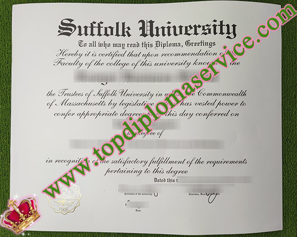 Suffolk University degree, Suffolk University diploma, fake Suffolk University certificate,