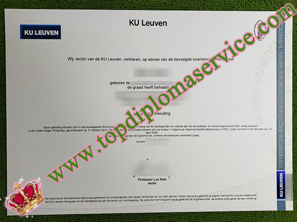 buy a fake KU Leuven diploma