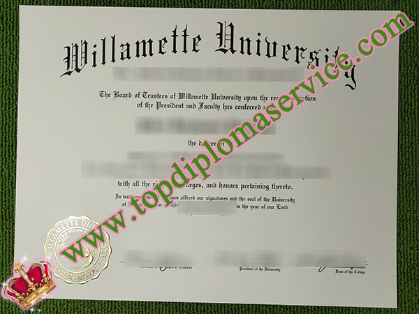 how to order a fake Willamette University diploma