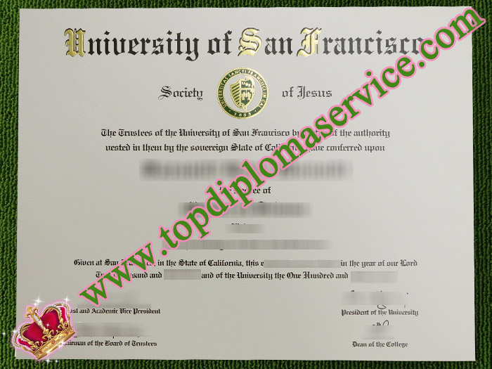 University of San Francisco degree, fake USF diploma,