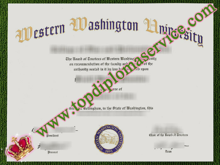 Western Washington University degree, fake Western Washington University diploma,