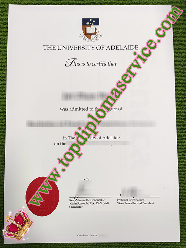 University of Adelaide degree, University of Adelaide diploma,
