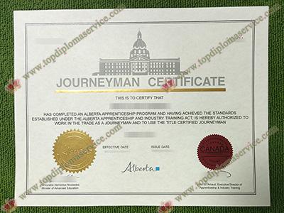 Read more about the article Where to order a fake Alberta Journeyman Certificate in Canada