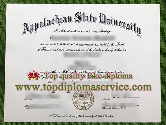 Appalachian State University diploma, buy Appalachian State University degree,