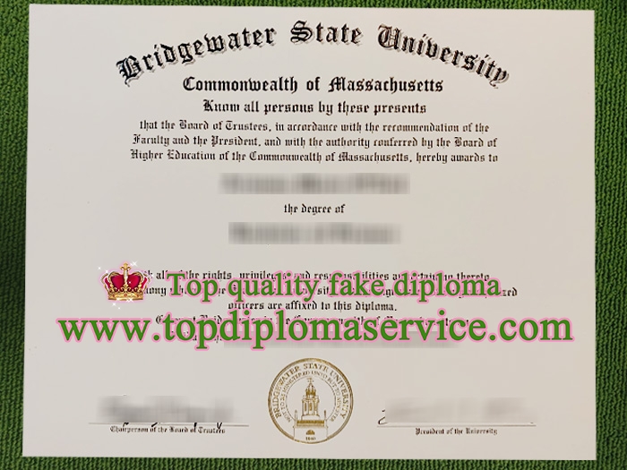 Bridgewater State University diploma, fake Bridgewater State University degree,