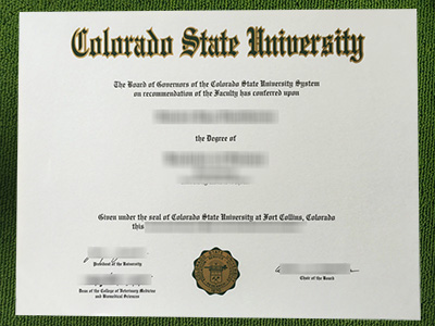 Read more about the article Best tips to order fake Colorado State University diploma
