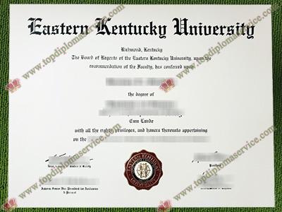 Read more about the article Most Popular way to get a fake Eastern Kentucky University diploma