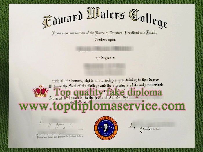 Edward Waters College diploma, fake Edward Waters College degree,