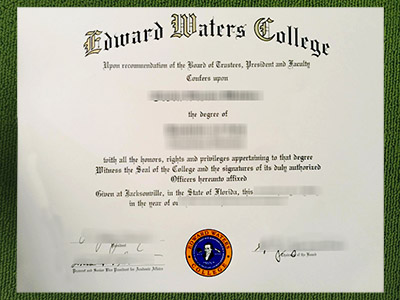Edward Waters College diploma, fake Edward Waters College degree,