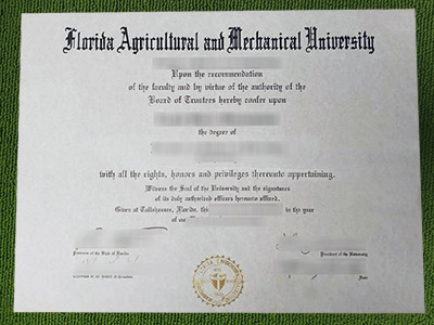 Florida Agricultural and Mechanical University diploma, fake Florida A&M University diploma,