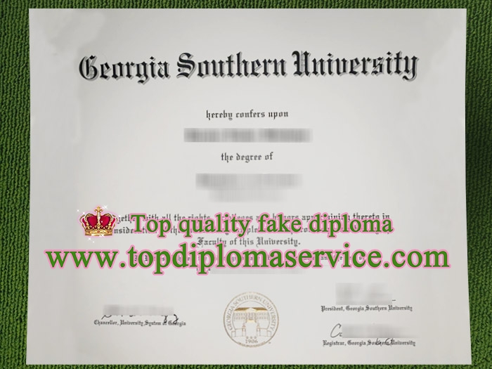 Georgia Southern University diploma, Georgia Southern University certificate,